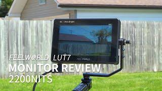 FEELWORLD LUT7S 2200nit Monitor Outdoor shooting with BMPCC 6k Review