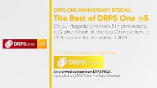 DRPS One Anniversary Special: The Best of @DRPSOne @5 | DRPS Three TV Ad Compilations Channel