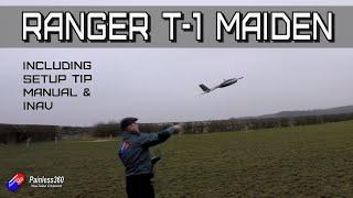 HEEWING Ranger T1: Maiden flight and Setup Tips for Manual and INAV builds