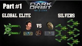 DarkOrbit - Global Elite vs Silvers | Part #1