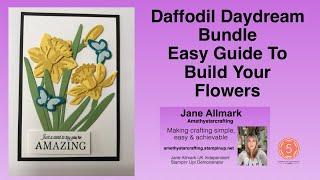 Daffodil Daydream - Easy Guide To Build The Flowers And More