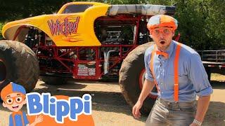 Blippi Learns about Monster Trucks! | Vehicles for Kids | Fun and Educational Videos for Toddlers