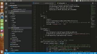 React-native tutorial # 28 Generate APK file