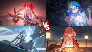 All 5 Characters’ Convene Animations!!! Who Do You Think Has The Best Gacha Pull Animation???