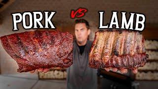 I tried to compare Lamb Ribs to Pork Ribs