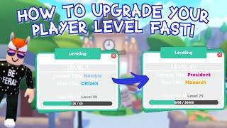 How To Upgrade Your Player Level Fast In Overlook RP! (Roblox)