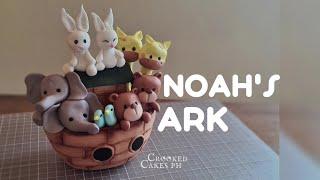 NOAH'S ARK CAKE TOPPER