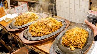 Large Yakisoba! Iron Plate Steak! Quick Orders at the Popular Okonomiyaki Restaurant