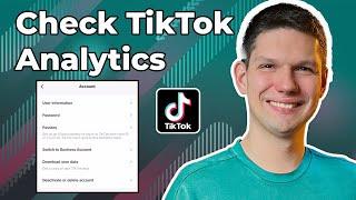 How To Check TikTok Analytics