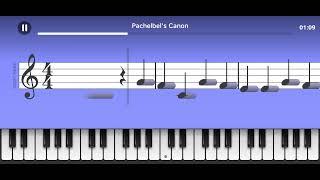 Pachelbel's Canon | Lesson 9: Note Durations - Piano Academy