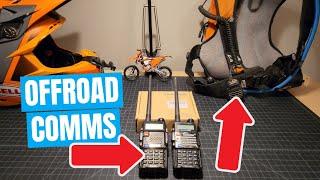 Offroad Comms - Dirt bike communication radio setup