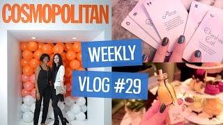 Weekly vlog #29: Cosmo Blog Awards!! & Mad Hatter high tea | CharliMarieTV