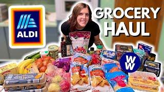 Healthy ALDI Grocery Haul For Weight Loss | Foods I Buy To Lose Weight | WeightWatchers | Meal Ideas