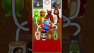Jesus vs the Cappuccino Challenge – Will He Take a Scroll or Like! ️#jesuslovesyou