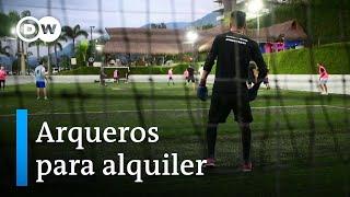 Emprendimiento en Medellín ofrece guardametas para partidos de fútbol