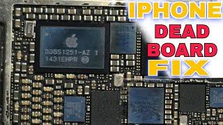 Iphone Short circuit Fix / DEAD IPHONE SOLUTION ( short circuit part 4 )