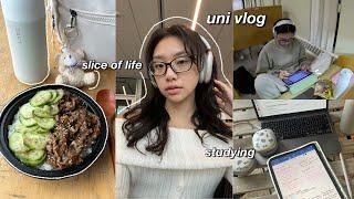 slice of life  realistic uni days in my life: studying, what i eat in a week & iphone 15 unboxing