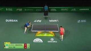 Mima Ito vs Zauresh Akasheva | Durban 2023 World Table Tennis Championships | Japan vs Kazakhstan