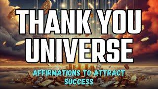 Thank You Universe for Your Infinite Blessings |  Positive Affirmations for Abundance #153