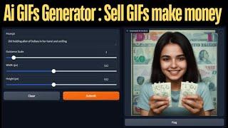 "Generate & Sell AI-Generated GIFs: Turn Text into Cash with New GIF Maker!"