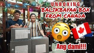 Unboxing ng Balikbayan Box from Canada  | ANG DAMING SARI-SARING LAMAN  | Christmas 2021