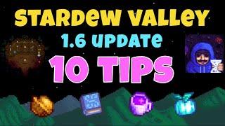 10 Tips for Stardew Valley 1.6!