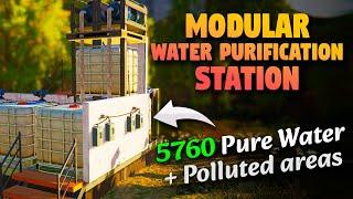 Modular Water Purification Station Building Tutorial (Normal & Contaminated Areas)  | ONCE HUMAN