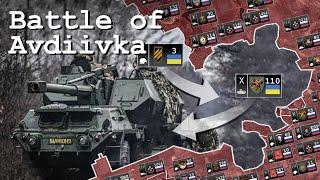 Battle of Avdiivka - Animated Analysis