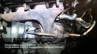 Замена масляной трубки Opel Astra j 1.4t (a14net)