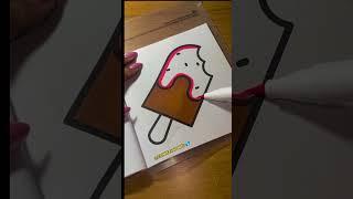 SATISFIED & RELAXING ASMR COLOURING | DUCK| ICE CREAM | SCORPION COLOUR TUTORIAL @SAMREENARTWORLD