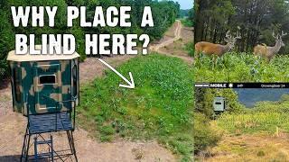 Perfect Hunting Spot: Placing Our New Redneck Blind