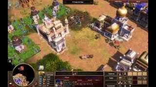 Resist  - India M3 - Hard Walkthrough - Age of Empires III Asian Dynasties