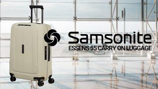 Unboxing Samsonite Essens 55 Carry on luggage (cabin bag)