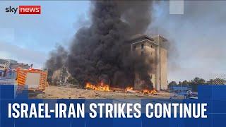 Israel and Iran continue air strikes as diplomatic talks fail to make breakthrough