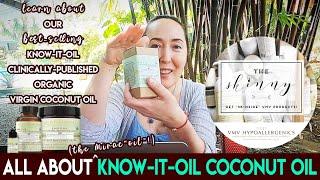 Know-It-Oil Virgin Coconut Oil: Bestselling, Clinically-Published, Organic! | VMV Hypoallergenics