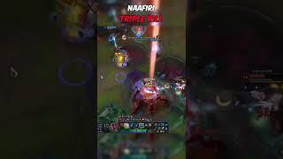 NAAFIRI TripleKill - League of Legends Funny Moments #Naafiri #lol #lolmoments #lolclip #league