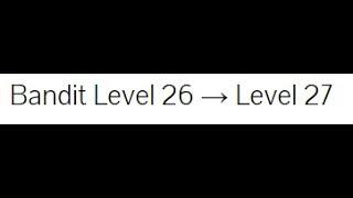 Overthewire: Bandit WalkThrough Level 26 to Level 27