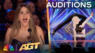 Contortionist Aleksandr Batuev SHOCKS The Judges! | Auditions | AGT 2024