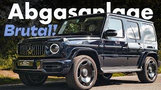 Abgasanlage für brutalen Sound im Mercedes Benz G63 W463A AMG | Cete Automotive