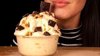 ASMR Chunky Monkey Nice Cream ~ Soft Eating Sounds (No Talking)