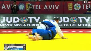 Grand Slam Tel-Aviv 2023. Day 1. 66 kg. R2. SHMAILOV Baruch (ISR) - GENRO ALVES Gabriel (BRA)