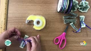 How-To Make a Candy and Money Lei