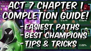 Act 7 Chapter 1 Completion Guide - Easiest Paths & Best Champions - Marvel Contest of Champions