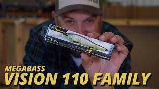 Megabass Vision 110 Family Tackle Breakdown