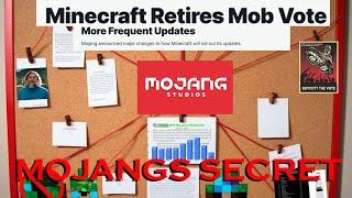 The Secret Reason Mojang Cancelled The Mob Vote (The Residual Theory) #minecraft #theory #insane