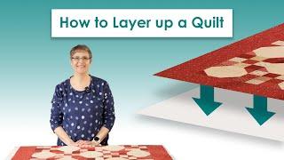 Learn how to layer up your quilt using spray baste A step by step guide with lots of sewing hacks!