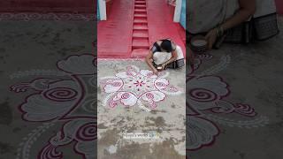 Good morning | daily morning muggu | morning routine | simple kolam | easy muggulu | morning life |