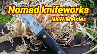 Nomad knifeworks NKW Meister knife , woodlore pro.