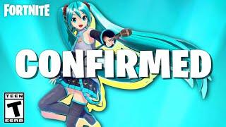 *OFFICIAL* Fortnite x Hatsune Miku CONFIRMED!  (Release Date + What We Know So Far)