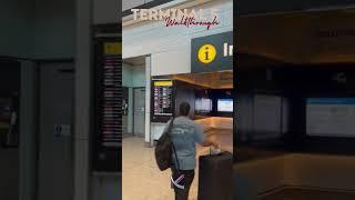 London Heathrow Terminal 5 Walkthrough Prt2  #shorts #london #heathrow #terminal5 #apl #walkthrough